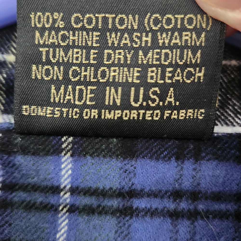 Vermont Flannel Henley - Picture 4 of 6